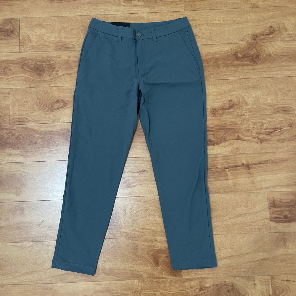 Lululemon Men ABC Trouser 30" x 30" Slim Fit Gray New With Tag